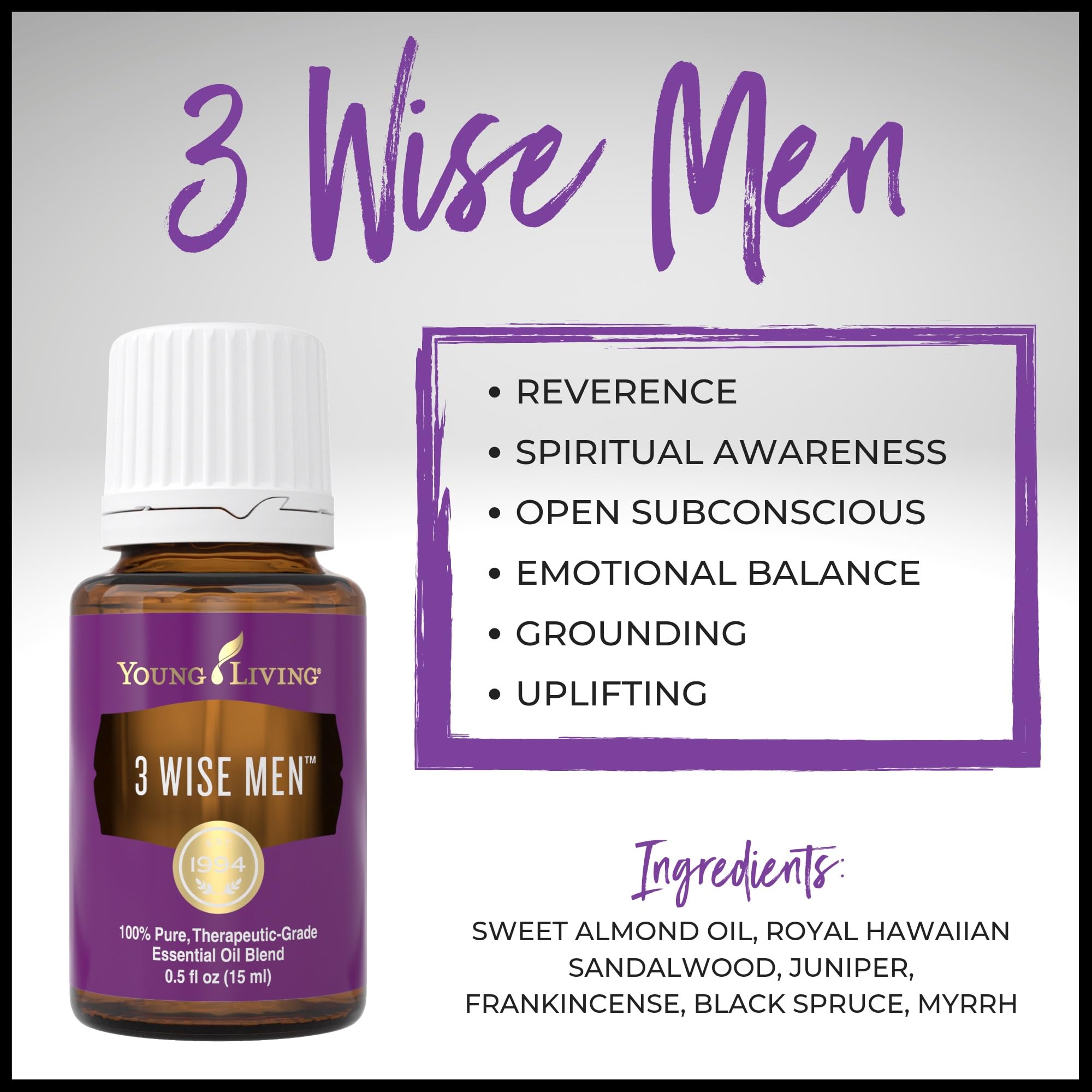 Amazon.com: Young Living 3 Wise Men - 15ml - Spiritual Awareness